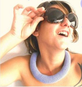 collar mandinga azul