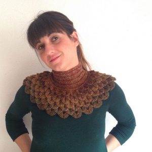 cuello escalado en lana merino
