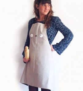 delantales totoro para toda la familia