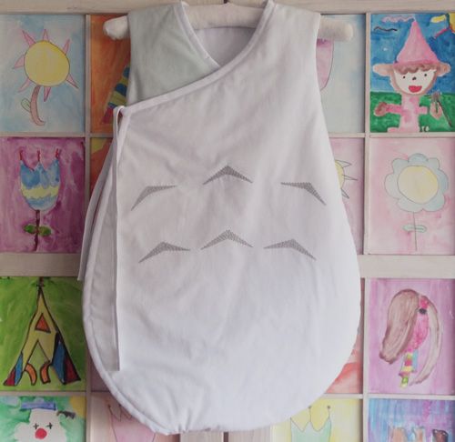 saco de dormir totoro kimono para bebés