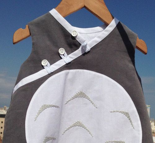 kimono totoro para bebe en micropana