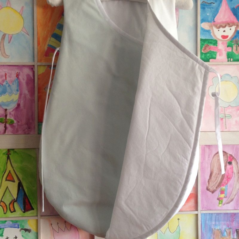 Alternative view of Saco de dormir kimono bordado para bebés