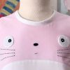 vestido bordado mi vecino del bosque en rosa