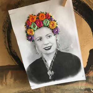 foto bordado de retrato