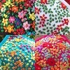top bordado de colores