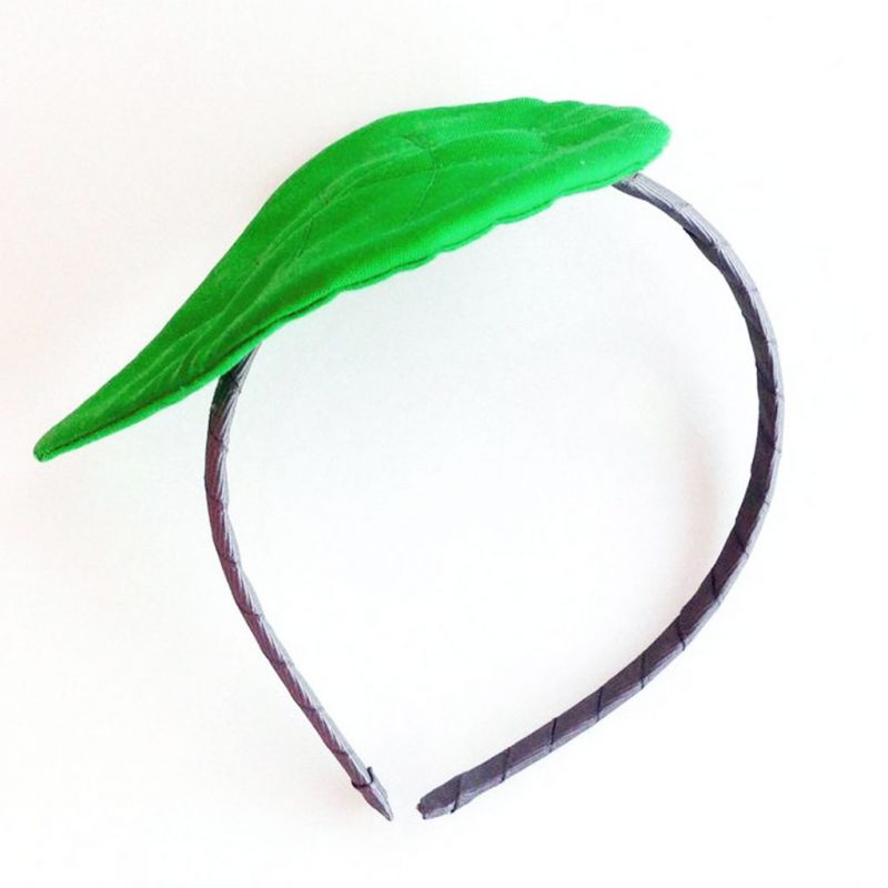 Diadema hoja grande