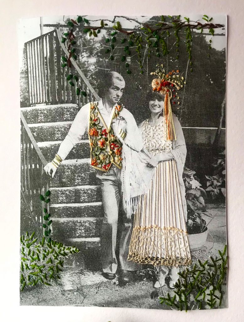fotobordado de la boda eslava