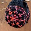 orejeras granny square de colorines