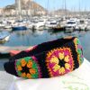 diadema granny en colores vibrantes