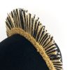detalle diadema de flecos en rafia