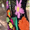 top de verano con flores a crochet